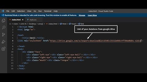 Create you own CSS database  in google drive