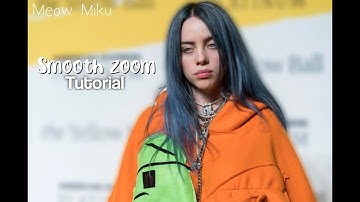 Smooth zoom Tutorial || Funimate tips&tricks || Meow Miku