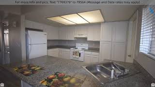 Spectacular 3 Bedroom Townhouse Near Downtown Glendale, Arizona! - Priced at $139,900