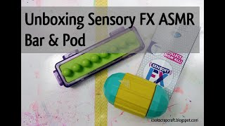 Unboxing Sensory Fx Asmr Bar & Pod From Just Play