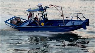 Hanko Boats Model: 2484 CCV Twin 115 Yamaha