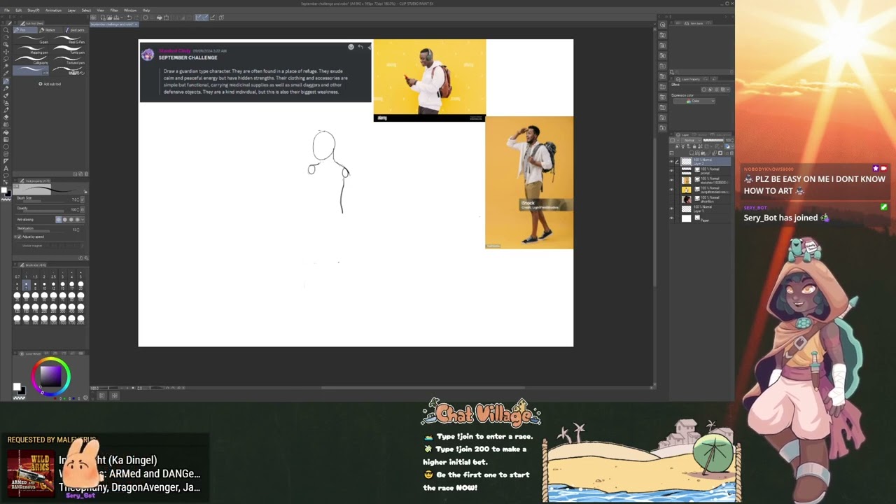 Trying to Art and Failing Then Eldritch Wizard and Breach Wizards (20240921)