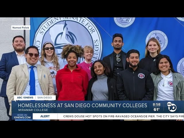 Homelessness at San Diego community colleges class=