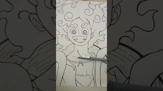 Monkey D Luffy Drawing #anime #onepiece #luffy #drawing