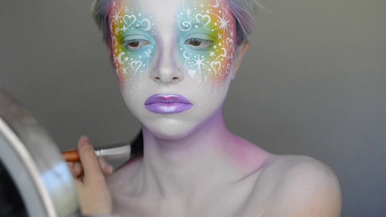 LISA FRANK UNICORN MAKEUP | COLOUR CREEP