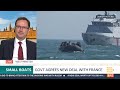 Labour MP quizzed on the UK's £500 million deal with France to tackle boat crossings