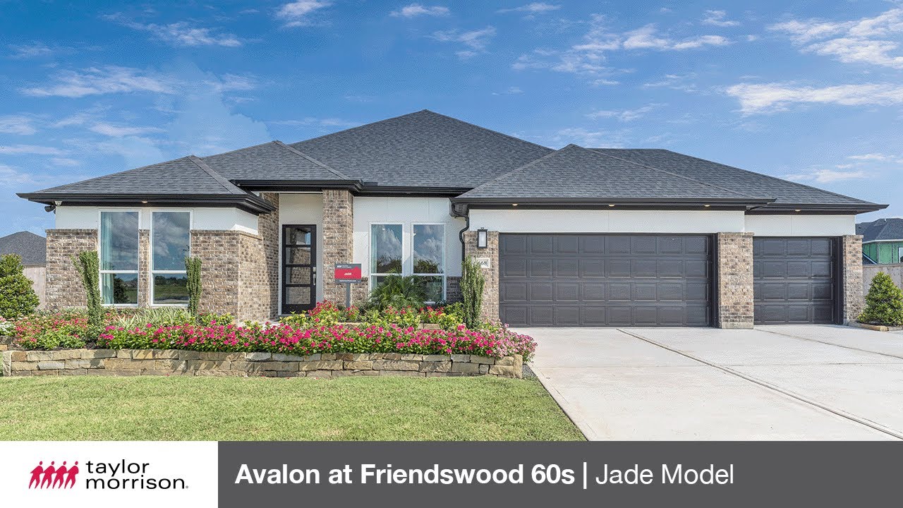 New Homes in Friendswood, TX to the Jade Model YouTube