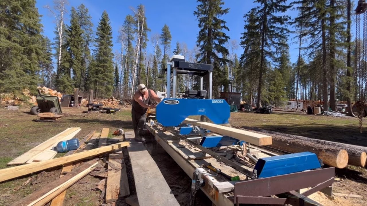 Sawmill to Planter Boxes ! Range Road Saw Mill ! Part 1 - YouTube