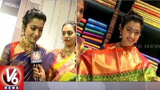 Geetha Govindam Fame Rashmika Mandanna Face To Face Interview | Hyderabad | V6 News screenshot 4