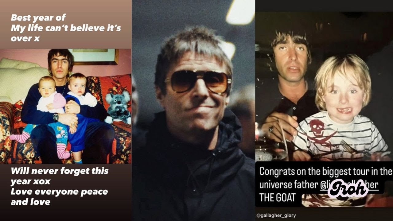 Дети Галлахера делятся трогательными моментами после завершения тура Oasis Reunion