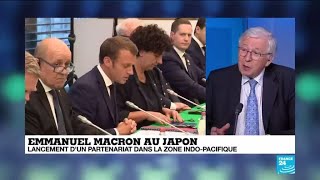Emmanuel Macron au Japon : climat, inégalités et tensions commerciales en discussion