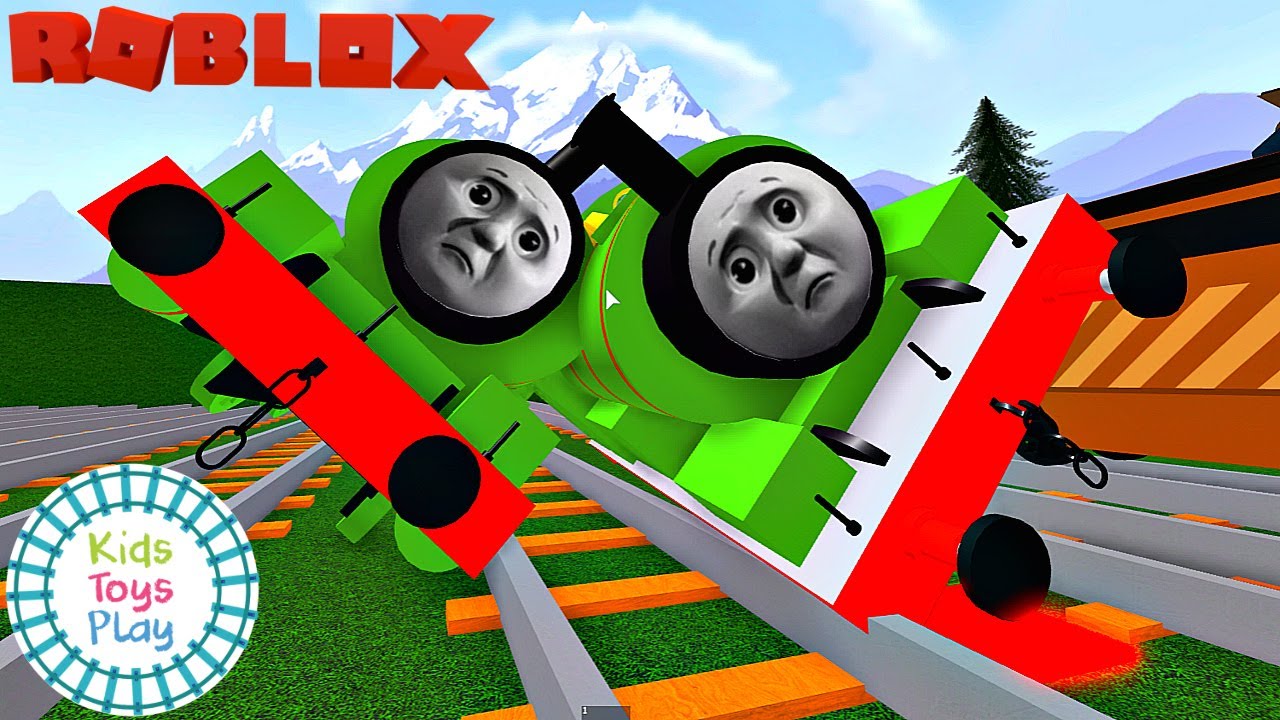 Roblox Thomas And Friends Train Crashes Youtube - roblox steam age fun toy trains for kids thomas and
