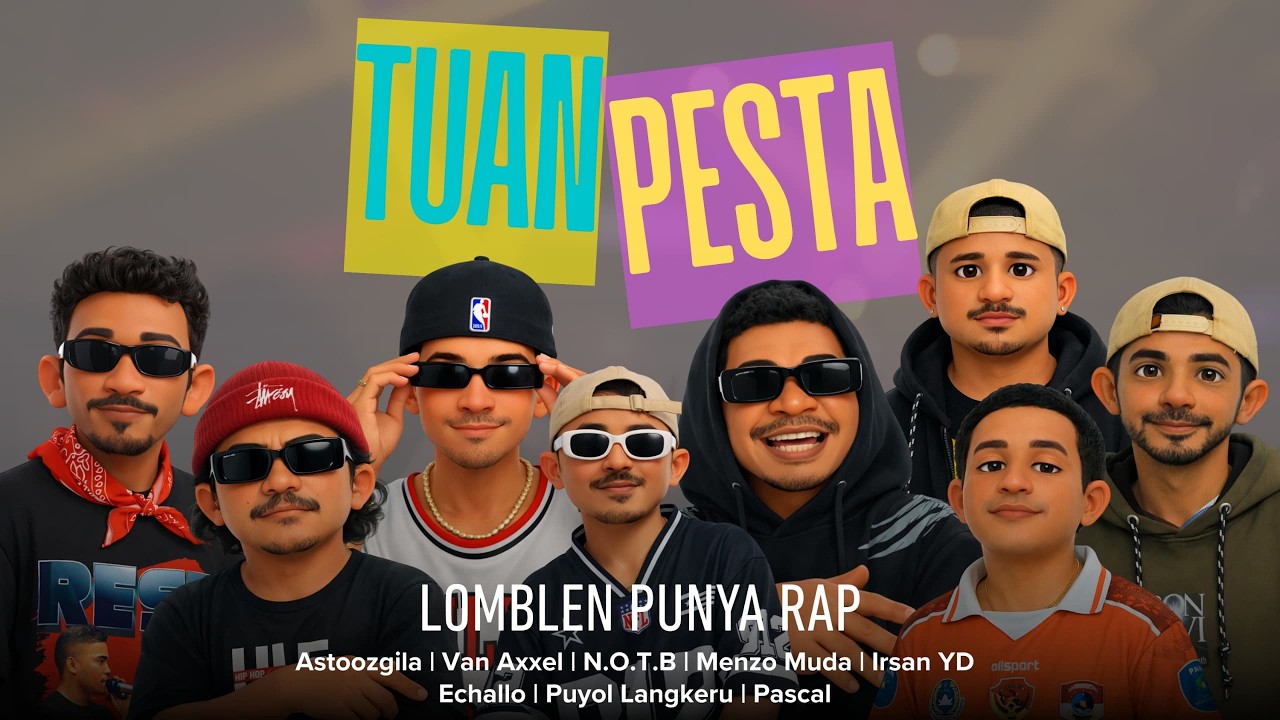 TUAN PESTA//LOMBLEN PUNYA RAP (HLF)//OFICIAL MUSIK VIDEO 2026