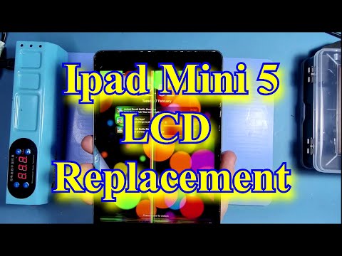 Пошаговая замена ЖК-дисплея iPad Mini 5 A2133 A2124 A2126