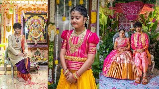 avika's Saree & Aadya's Dhoti Ceremony | studio1.India