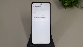 How To Set Quick Response In Oppo A6S | Oppo A6S Messaging Tutorial