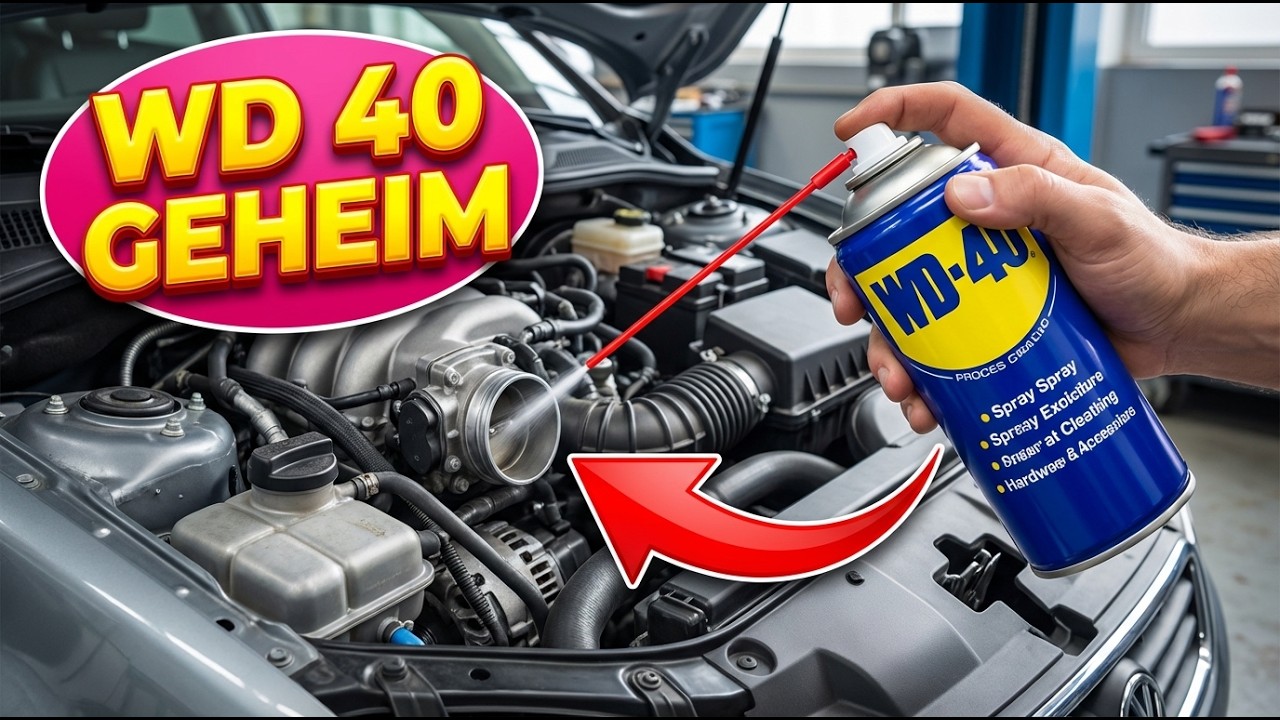 Mechaniker verheimlichen diese WD 40 Tricks – sie wollen nicht, dass du das weißt