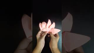 Lily paper flower ✨🎀 #DIY #craft