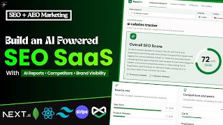 Build AI SEO Marketing SaaS (Keywords, Competitors, AI Search) | Next.js, Stripe, TestSprite