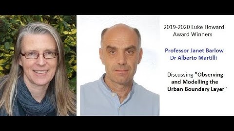 Urban Climate Webinar Series #1: Observing and Modelling the Urban Boundary Layer