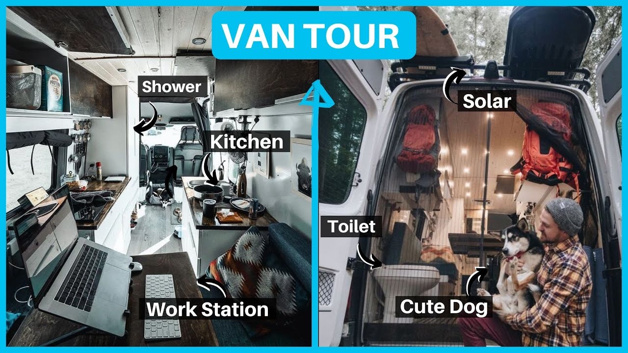 VAN TOUR | Professionally Built Off Grid Sprinter Van Conversion By ...