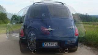 Custom PT Cruiser 20" Spinning Wheels