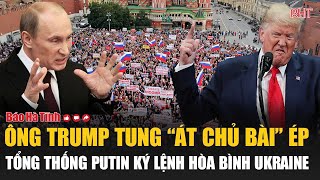 Mr. Trump played a "trump card" to force President Putin to sign a Ukraine peace order screenshot 3