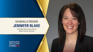 Jennifer Blake - Finalist 2024 Burroughs Wellcome Fund Teacher of the Year, Sandhills Region