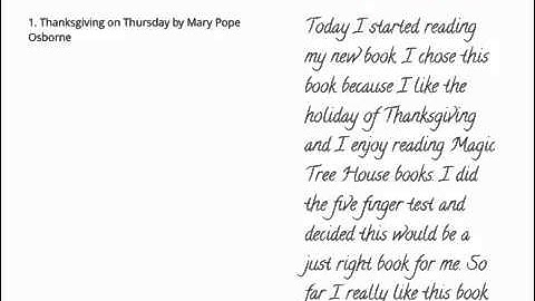 Book Creator Readers Response