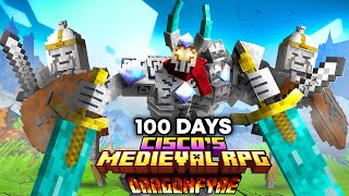 I Survived 100 Days In Ciscos Medieval DragonFyre RPG!