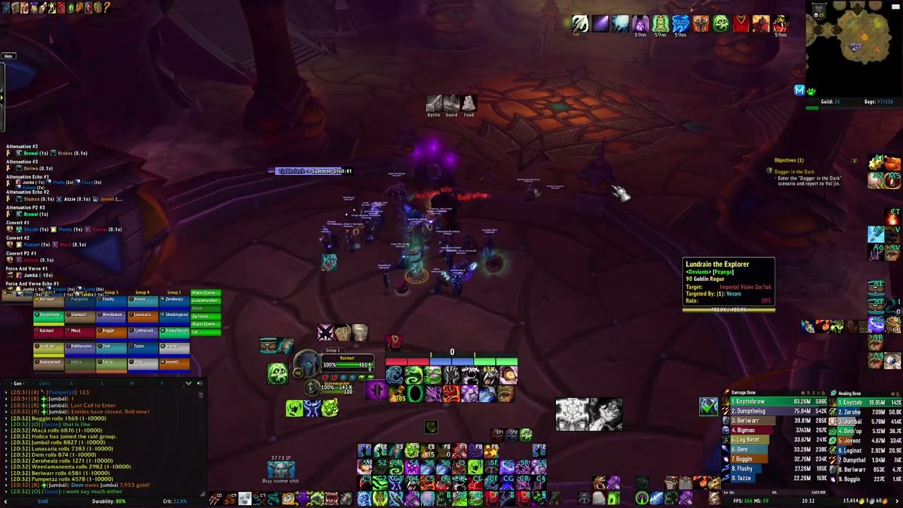 October 13, 2025 - Hof into ToES into MSV - MoP Classic - Golemagg EU