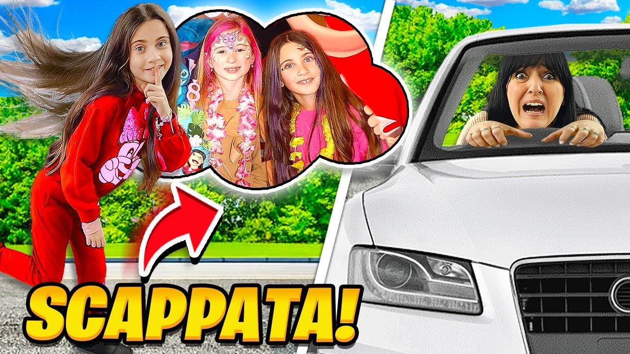 GIADA È SCAPPATA DA SCUOLA PER ANDARE ALLA FESTA DI COMPLEANNO DELLA SUA MIGLIORE AMICA GIORGIA!