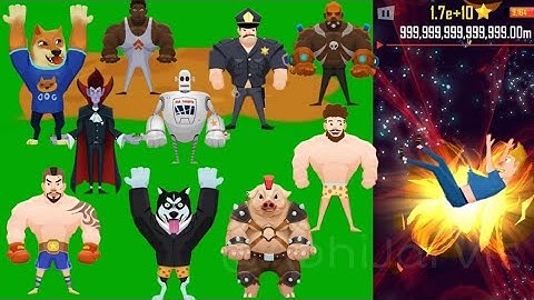 Buddy Toss All characters World record | MAX LEVEL EVOLUTION