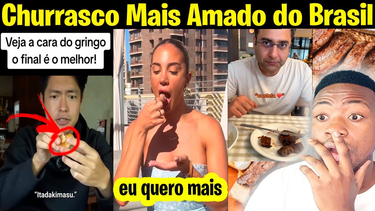 A Reação Cômica dos Gringos ao Descobrir o Sabor da Picanha