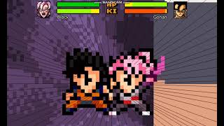 Gohan vs Goku Black- DBZ Devolution