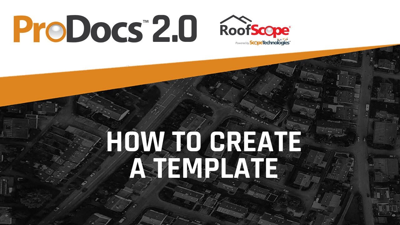 Prodocs Training How to Create Templates in ProDocs | Faster Roofing Estimates & Work ...