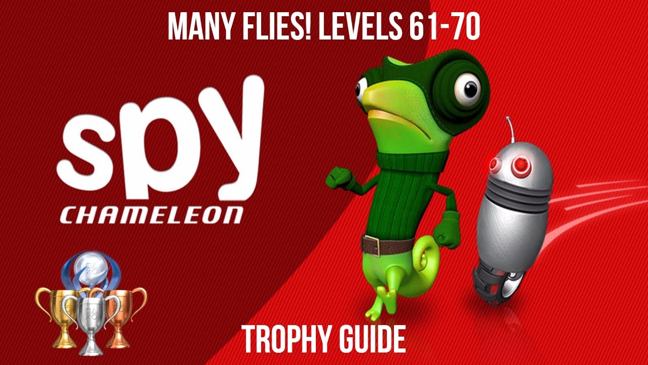 Spy chameleon trophies