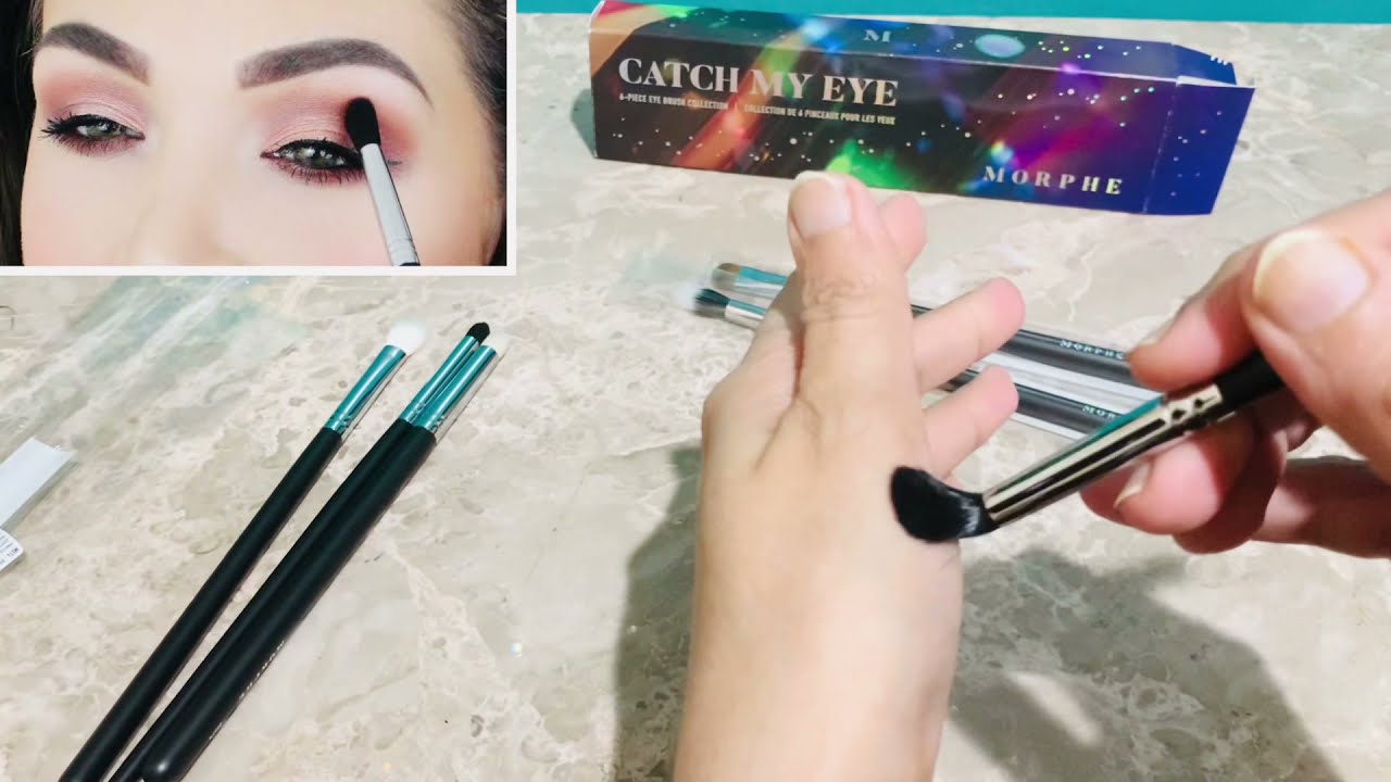 Morphe Eye Brush Catch My Eye Unboxing  Morphe Eyeshadow brushes