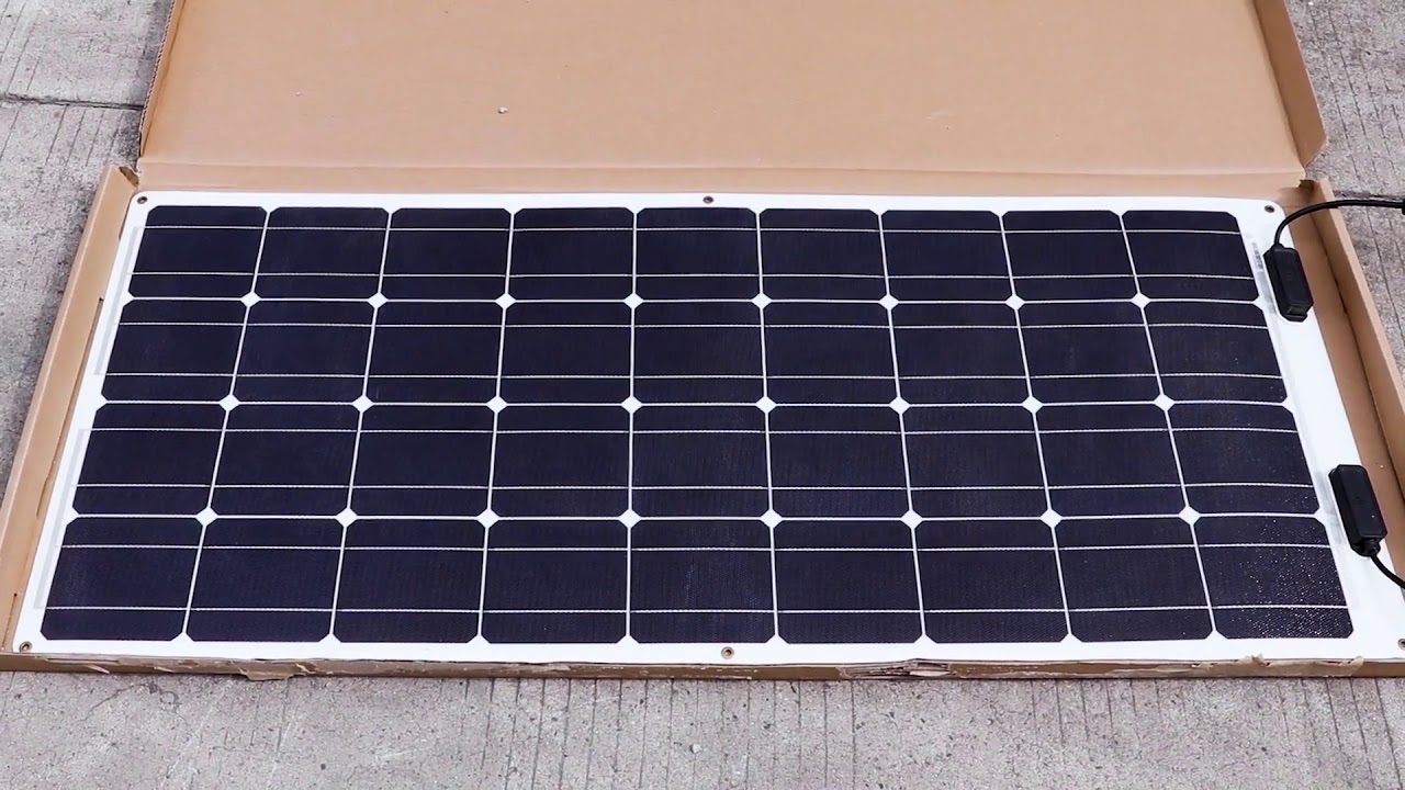 【RENOGY】フレキシブルソーラーパネルの取り付け方法