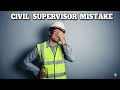 Mistakes Every Site Engineer