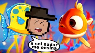 jogo do peixe REAL OFICIAL (I am Fish • Parte 1)