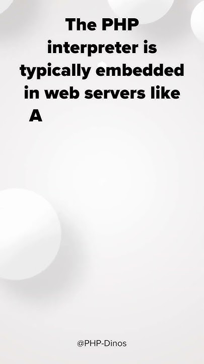 The #php interpreter embedded into web server - interesting facts about ...