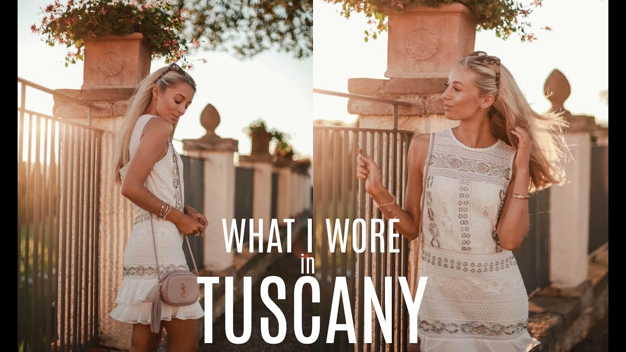 THREE HOLIDAY OUTFITS // What I Wore in Tuscany // FASHION MUMBLR