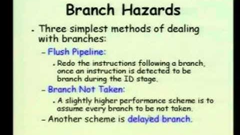 7 A Few Pipeline Hazard Resolution Techniques   YouTube