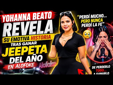 * Yohanna Beato ganó la jeepeta… pero su historia fue lo que rompió las redes 💔🚘