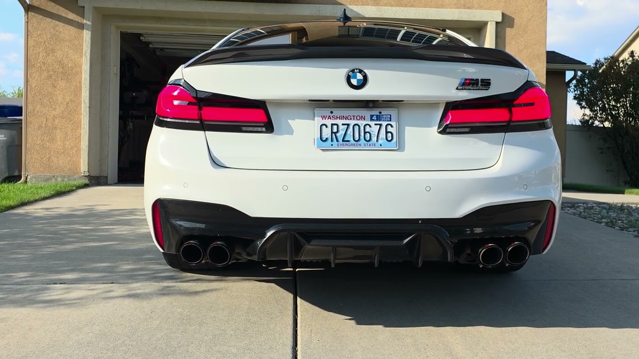 M5 Competition w/Resonator Delete Revs