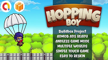 Hopping Boy Runner Template Buildbox | Codecanyon Scripts and Snippets
