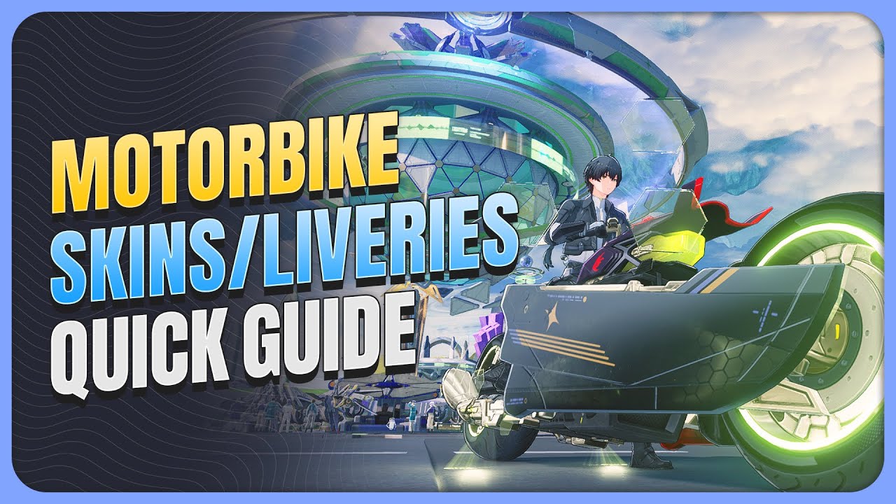 Where to Get Custom Skins / Liveries for Expedition Motorbike | Wuthering Waves 3.0