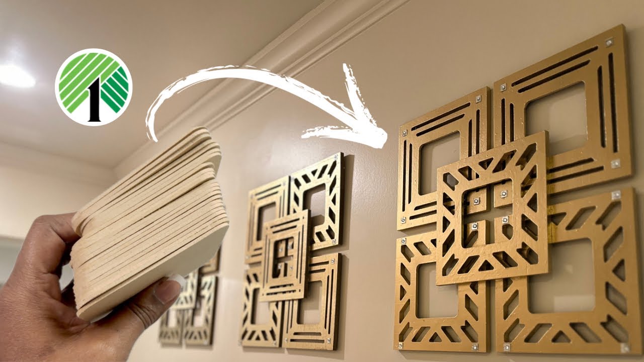 Pattern For Frame Box The GENIUS new way people are decorating with these DOLLAR STORE ...