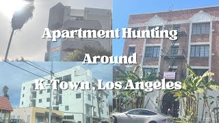 Apartment Hunting in LA On A BUDGET| 10 + Units near KTown